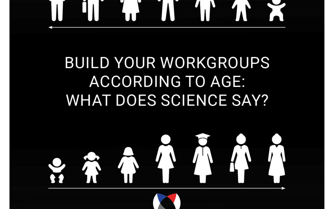 Create your workgroups according to age : What does science say ?